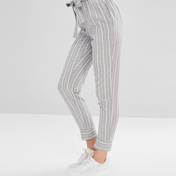 🌻Zaful striped pants - Picture 1 of 2